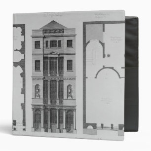 Elevation of the British Coffee House Binder