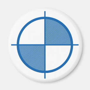 Elevation Symbol Magnet (blue)