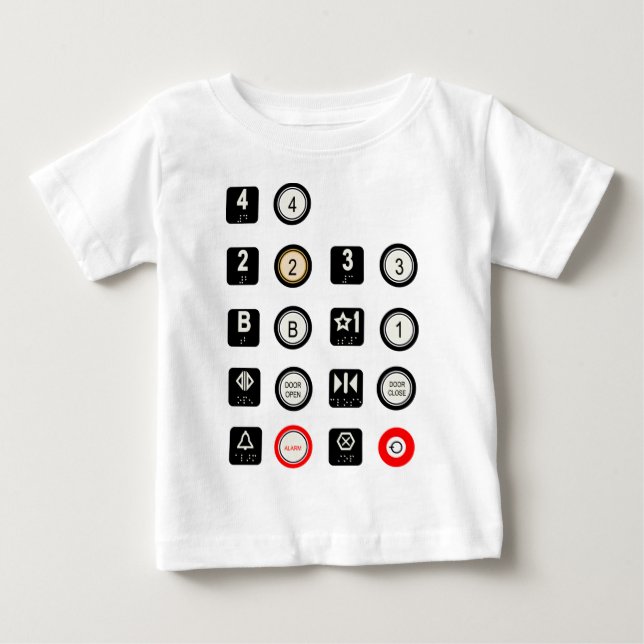 Elevator Baby T Baby T-Shirt (Front)