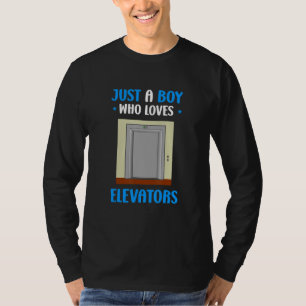Elevator Button Elevator Inspector Mechanic Instal T-Shirt