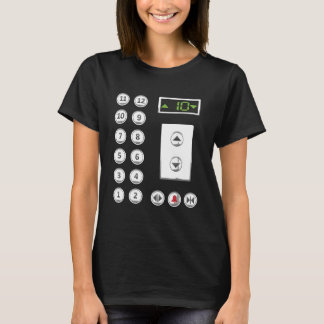 Elevator Buttons Elevator T-Shirt