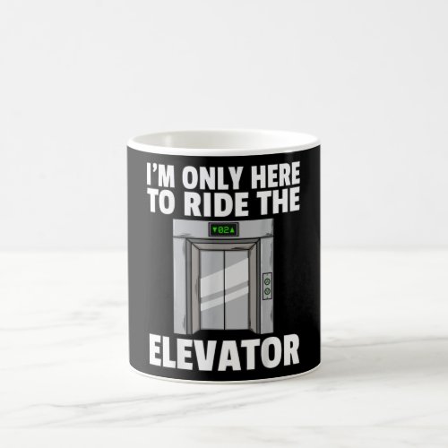 Elevator Buttons Mechanic Technician Coffee Mug