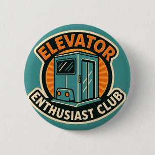 Elevator Enthusiasts Club – Modern Design Button