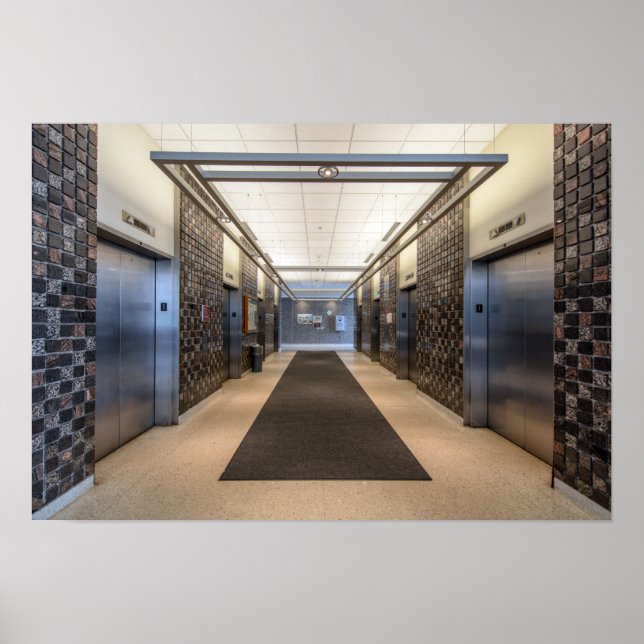 Elevator lobby poster (Front)
