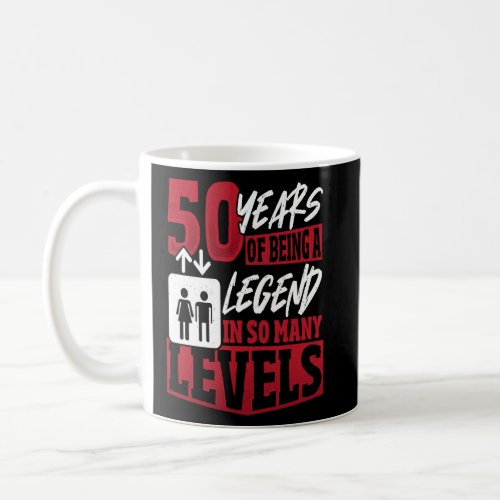 Elevator Mechanic Birthday 50 Years  Coffee Mug