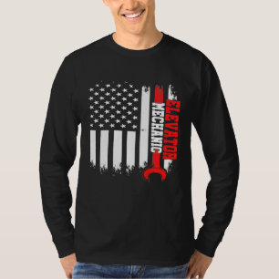 Elevator Mechanic Maintenance Life Succeed Technic T-Shirt