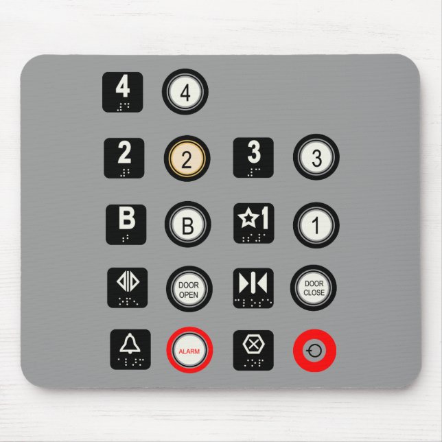 Elevator Mousepad (Front)