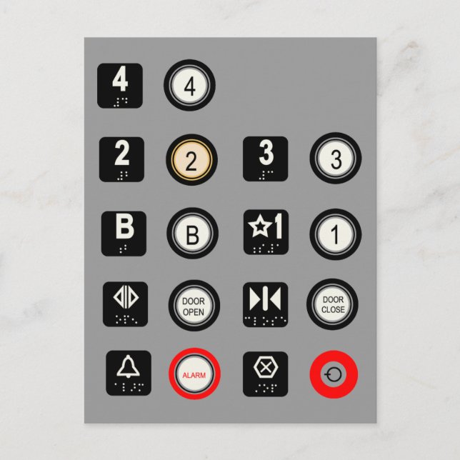 Elevator Postcard (Front)