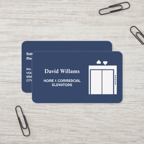 Elevator Repair Business Card