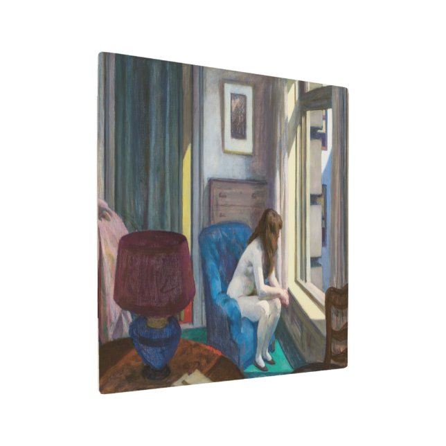 Eleven AM | Edward Hopper | Metal Print (Angled)