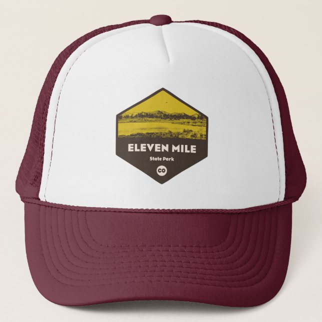 Eleven Mile State Park, Colorado Trucker Hat (Front)