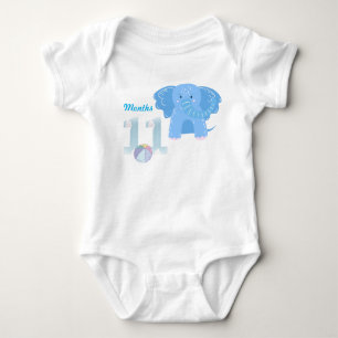 Eleven months baby bodysuit