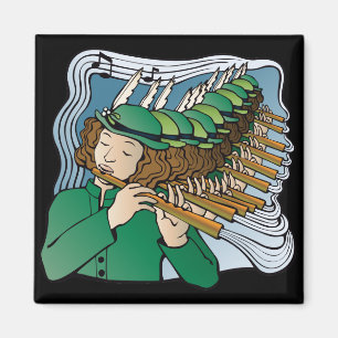 Eleven pipers piping magnet