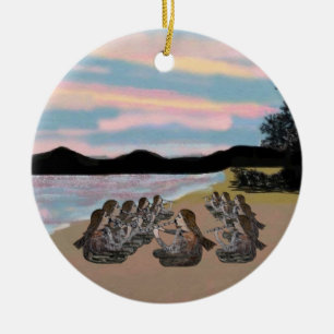 Eleven Pipers Piping Ornament