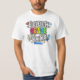 Eleventh Grade Rocks   Back to School T-Shirt