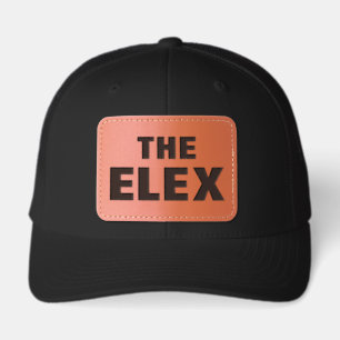 Elex Leather Patch Hat