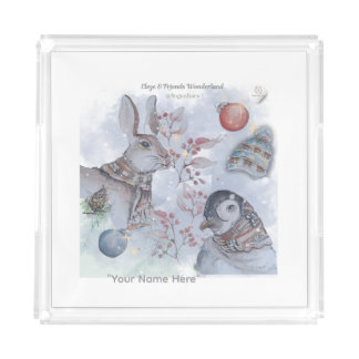 "Eleze & Friends Wonderland" Boganhues  Acrylic Tray
