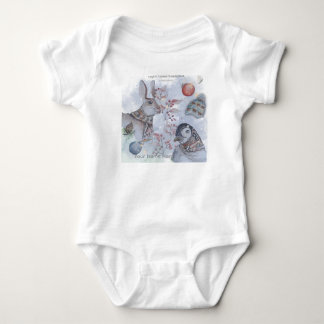 "Eleze & Friends Wonderland" Boganhues  Baby Bodysuit