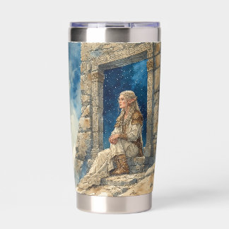 Elf Ancient Ireland With Sky, Tumbler Water Bottle