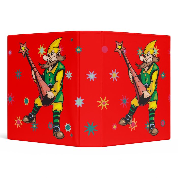 Elf and Christmas Tree Topper Binder