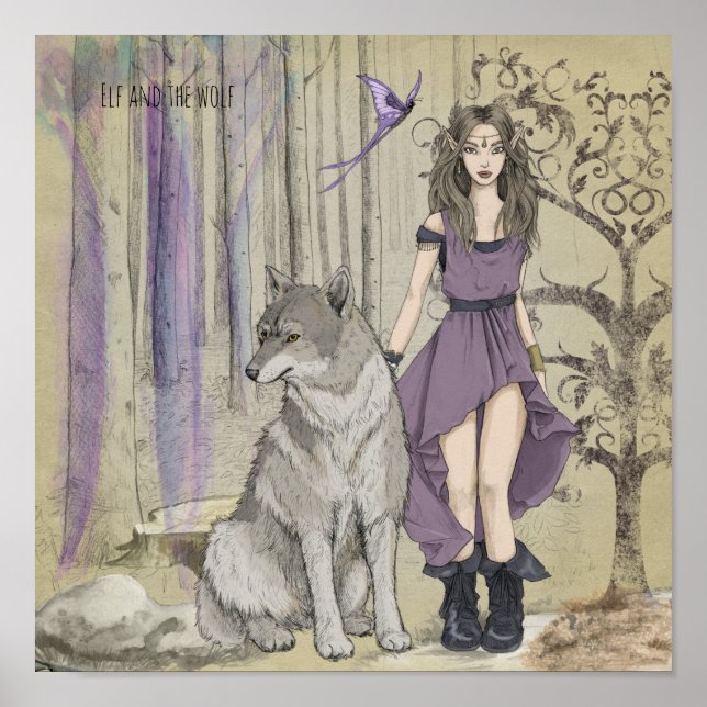 Elf And The Wolf Value Poster Paper (Matte) (Front)