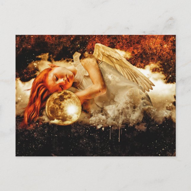 elf angel postcard (Front)