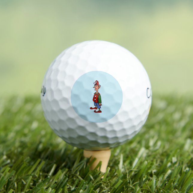 Elf At Attention Callaway Warbird golf balls 12 pk (Insitu Tee)