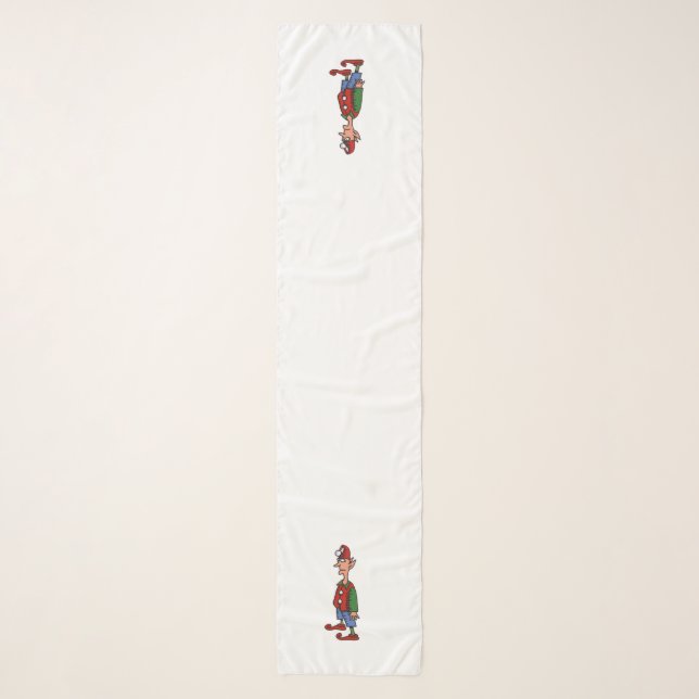 Elf At Attention longer scarf (Front)