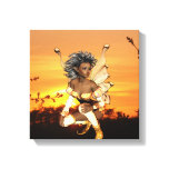 Elf at Dusk Canvas Print