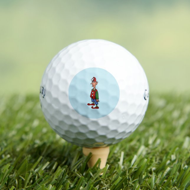 Elf Attention Callaway Supersoft golf balls 12 pk (Insitu Tee)