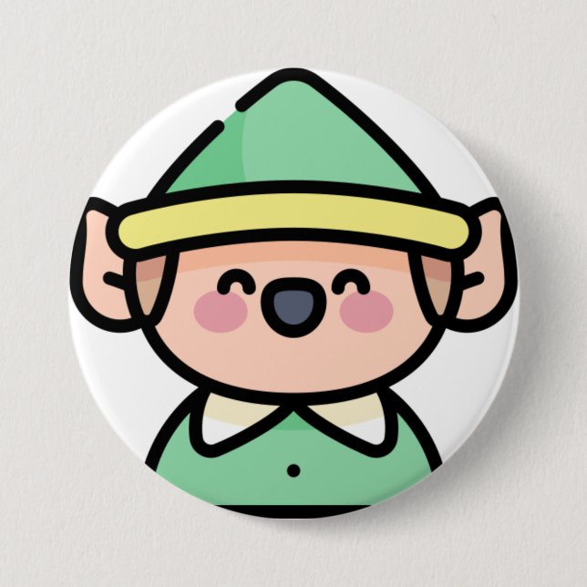 elf button (Front)