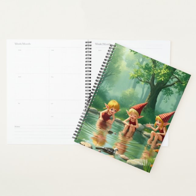 Elf Children Calendar Planner (Display)