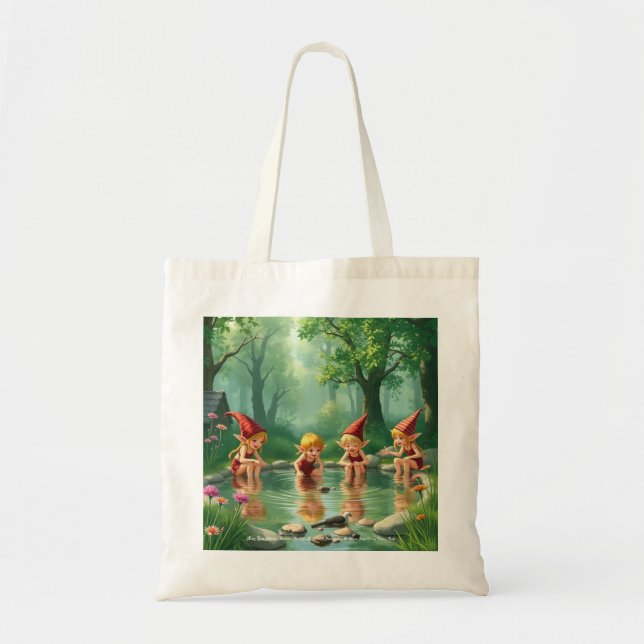 Elf Children  Tote Bag (Front)