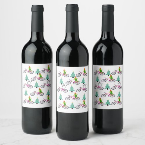 Elf Christmas Food and Beverage Label Set