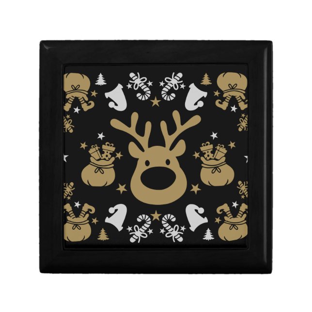 Elf Christmas Wrapping Gift Box (Front)