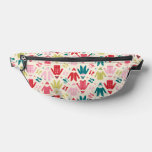 Elf Colorful Coat and Shoes Pattern Fanny Pack