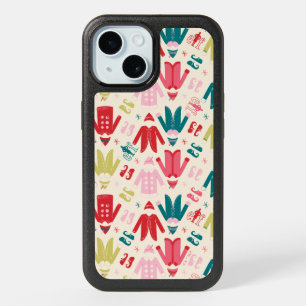 Elf Colorful Coat and Shoes Pattern iPhone 15 Case
