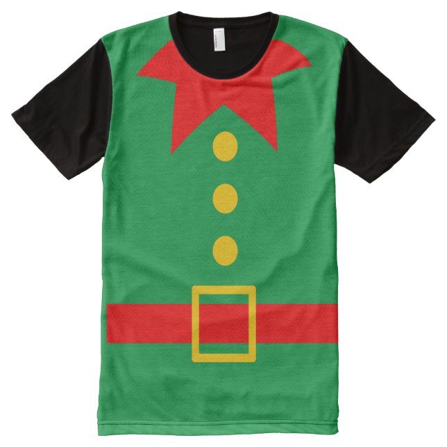 Elf Costume All-Over-Print T-Shirt (Front)