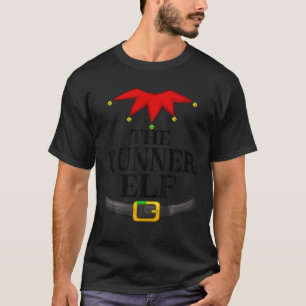 Elf Costume Matching Family Group The Runner Elf C T-Shirt