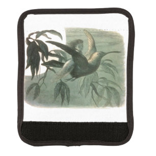 Elf Fairies Elves Moon Night Scene Bird Flying Luggage Handle Wrap