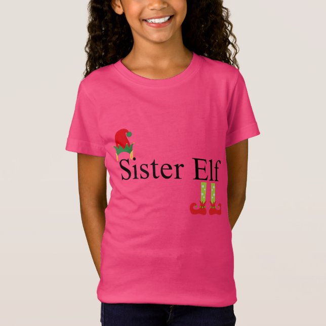 Elf Family Fun: Matching Christmas Shirts (Front)