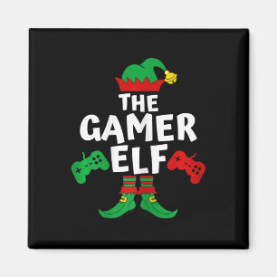 Elf Family Matching Shirts Christmas Gifts Video G Magnet