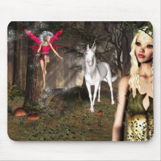 Elf fantasy mouse pad