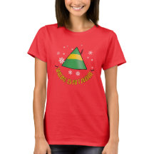 Elf Favorite Smiling Women's Christmas T-shirt