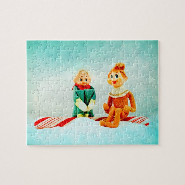 Elf First Date Jigsaw Puzzle (Horizontal)