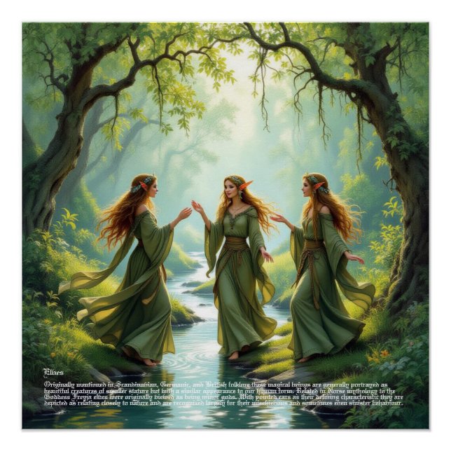 Elf Gathering Poster (Front)