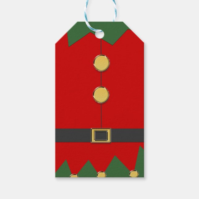 elf gift tags (Front)