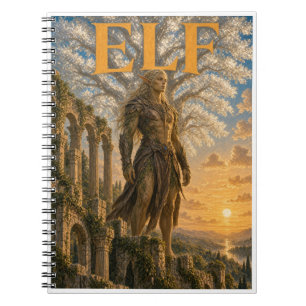 Elf, Gothic Fantasy Monster Notebook