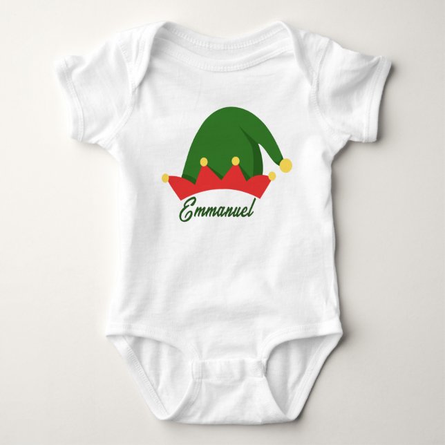 Elf Hat Bodysuit (Front)