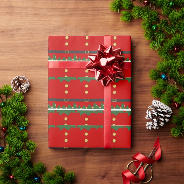 elf helper wrapping paper (Holiday Gift)